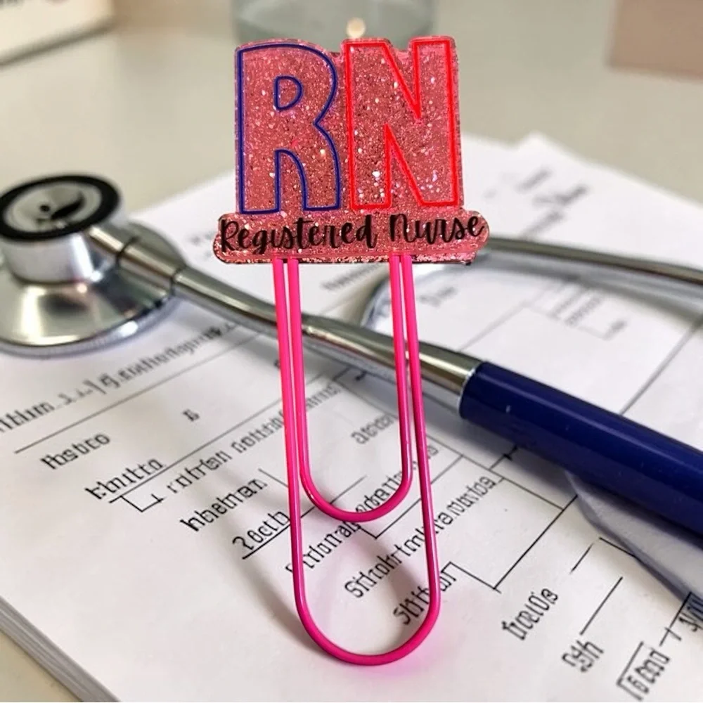 NEW Registered Nurse JUMBO Planner Clip